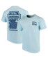 Фото #1 товара Men's Light Blue Ole Miss Rebels Comfort Colors Campus Icon T-shirt