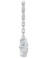Фото #4 товара De Beers Forevermark diamond Bezel Pendant Necklace (1/5 ct. t.w.) in 14k White Gold, 16" + 2" extender