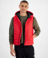 Фото #1 товара Men's Barvino2435 Slim-Fit Quilted Full-Zip Liner Vest