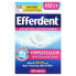 Фото #1 товара Efferdent, Антибактериальное средство для очищения зубных протезов, комплексная очистка, 102 таблетки