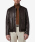 ფოტო #1 პროდუქტის Men's MacNeil Smooth Leather Bomber Jacket