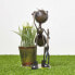 Gartenfigur Deko Ameise mit Heugabel