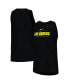 ფოტო #1 პროდუქტის Women's Black Club America Lockup Tomboy Performance Tank Top