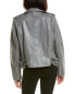 Фото #2 товара Walter Baker Liz Leather Jacket Women's Xs