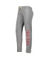 Women's Heather Gray Indiana Hoosiers Victory Springs Tri-Blend Jogger Pants