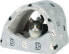 Trixie Domek pluszowy dla kota Mimi, 42 × 35 × 35 cm, szary