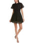 Фото #1 товара Sabina Musayev Sue Mini Dress Women's Black Xs