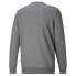 Фото #2 товара Puma Essentials Embroidery Logo Crew Neck Sweatshirt Mens Grey 58924903