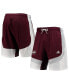 Фото #1 товара Men's Maroon Mississippi State Bulldogs Swingman Basketball Aeroready Shorts