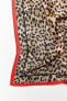 Animal print scarf