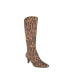 ფოტო #1 პროდუქტის Women's Namora Knee High Wide Calf Dress Boots