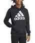 ფოტო #1 პროდუქტის Men's Essentials Performance Jersey Logo Hoodie