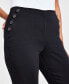 Фото #5 товара Women's Pull-On Sailor-Button Flare Jeans, Created for Macy's