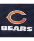 Фото #2 товара Men's Navy Chicago Bears Logo Maverick Thermal Henley Long Sleeve T-shirt