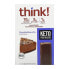 Фото #1 товара Think !, Keto Protein Bars, шоколадный муссовый пирог, 10 батончиков по 34 г (1,2 унции)