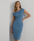 ფოტო #4 პროდუქტის Women's Cutout Jersey Off-the-Shoulder Dress