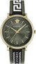 Versace Herrenuhr V-CIRCLE MILITARY GREEN DIAL