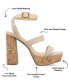 Фото #7 товара Women's Sienne Platform Sandals