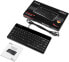 Фото #12 товара Perixx PERIBOARD-409 Mini Wired Keyboard - USB - US English Layout - Piano Black Finish - 315x147x20mm Dimension