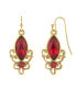 ფოტო #1 პროდუქტის Gold-Tone Drop Earring