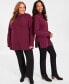 Women's Envelope-Neck Tunic Sweater, Created for Macy's