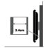 VALUE LCD/Plasma TV Wall Holder - Low Profile - 81.3 cm (32") - 152.4 cm (60") - 200 x 200 mm - 700 x 500 mm - Steel - Black