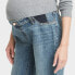 Фото #3 товара Under Belly Cropped Vintage Straight Maternity Jeans - Isabel Maternity by