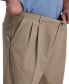 Фото #4 товара Брюки мужские Haggar Cool Right Performance Flex Classic Fit Pleated Pant