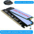 Фото #4 товара RIITOP NVMe PCIe Adapter M.2 M Key SSD to PCI Express 16x Converter Card with Heatsink for 2280/2260/2242/2230 NVMe SSD