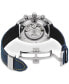 ფოტო #4 პროდუქტის Men's Swiss Automatic Chronograph DS-2 Blue Synthetic Strap Watch 43mm