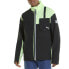 Фото #1 товара Puma Bmw Mms Statement Woven FullZip Jacket Mens Green Casual Athletic Outerwear