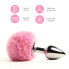 Фото #2 товара Bunny Tail Butt Plug with Tail Pink