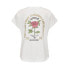Фото #4 товара ONLY Lucy Life Roses short sleeve T-shirt