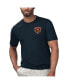 Фото #4 товара Men's Navy Chicago Bears Licensed to Chill T-Shirt