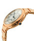 Women's Rome Swiss Quartz Rose Gold-Tone Stainless Steel Watch 36mm