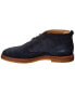 Tod’S Suede Bootie Men's Blue 6.5