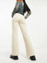 Фото #3 товара Pimkie low rise flared jeans in beige