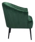 Фото #3 товара 31" Steel, Polyester Ranier Boho Chic Accent Chair