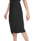 Women's Angled-Hem Midi Skirt