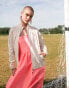 Фото #1 товара Nike Football France Euro 22 Anthem jacket in pink