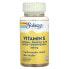 Фото #1 товара Solaray, Витамин E, 268 мг, 50 мягких таблеток
