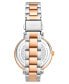 Women's Rose Gold-Tone Link Bracelet Multi-Function Watch 40mm