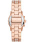 Women's Runway Chronograph Rose Gold-Tone Stainless Steel Watch 38mm