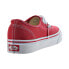 Фото #3 товара Vans Authentic Canvas Men's Shoes Red VN000EE3RED