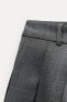 Фото #8 товара Мини-юбка из смесовой шерсти со складками — zw collection ZARA