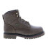 Lugz Brute Steel Toe Wide MBRUTSTWD-2256 Mens Brown Wide Synthetic Work Boots