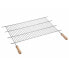 Фото #2 товара SAUVIC 100x50 cm berbecue grill with wooden handles