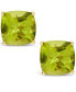 Фото #8 товара Garnet (3 ct. t.w.) Stud Earrings in 14K Yellow Gold. Also Available in Peridot, Amethyst and Citrine