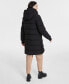 ფოტო #2 პროდუქტის Women's Hooded Collared Puffer Coat