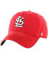 Фото #2 товара Men's Red St. Louis Cardinals Sure Shot Classic Franchise Fitted Hat